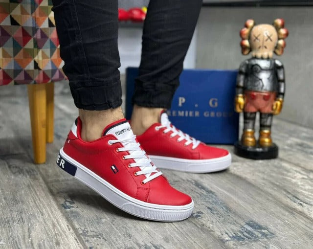 Tenis Tommy Caballero Casual Cosidos 🧵
